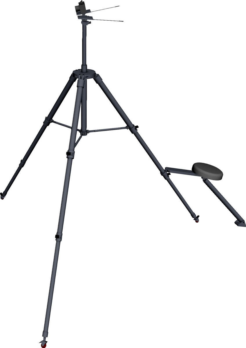 Camera Tripod 3D CAD Model