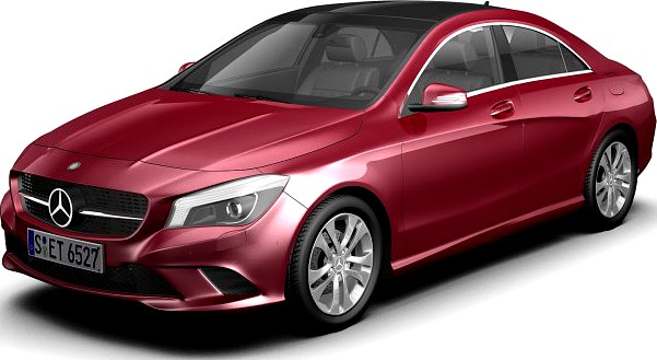 Mercedes Benz CLA 2013 3D Model