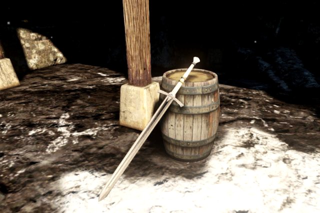 Winter Sword 3D Model