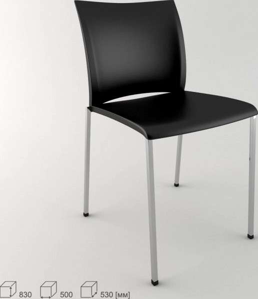 Cafeteria Chair 3D Model