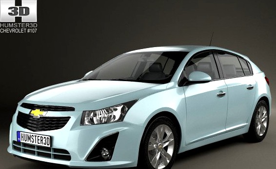 Chevrolet Cruze hatchback 2013 3D Model