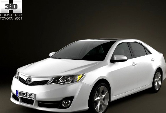 Toyota Camry US SE 2012 3D Model