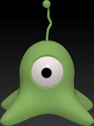 Extraterrestrial 3D Model