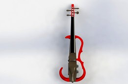 Electric Violin 2.0 3D printed