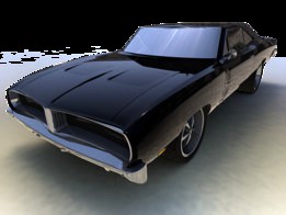 Muscle car ’69 Charger RT