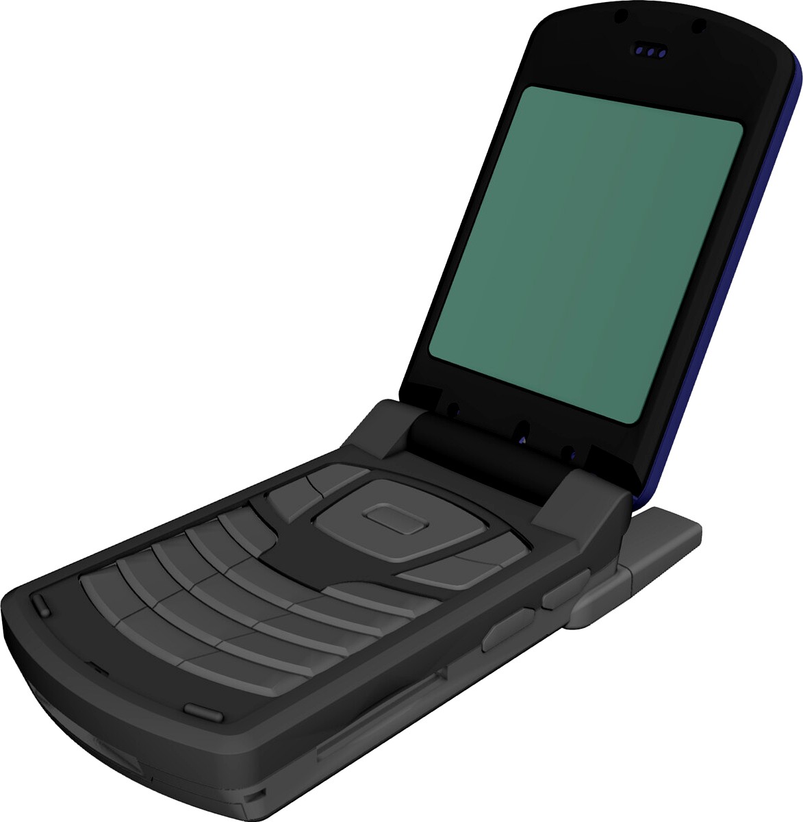 Samsung Cell Phone 3D CAD Model