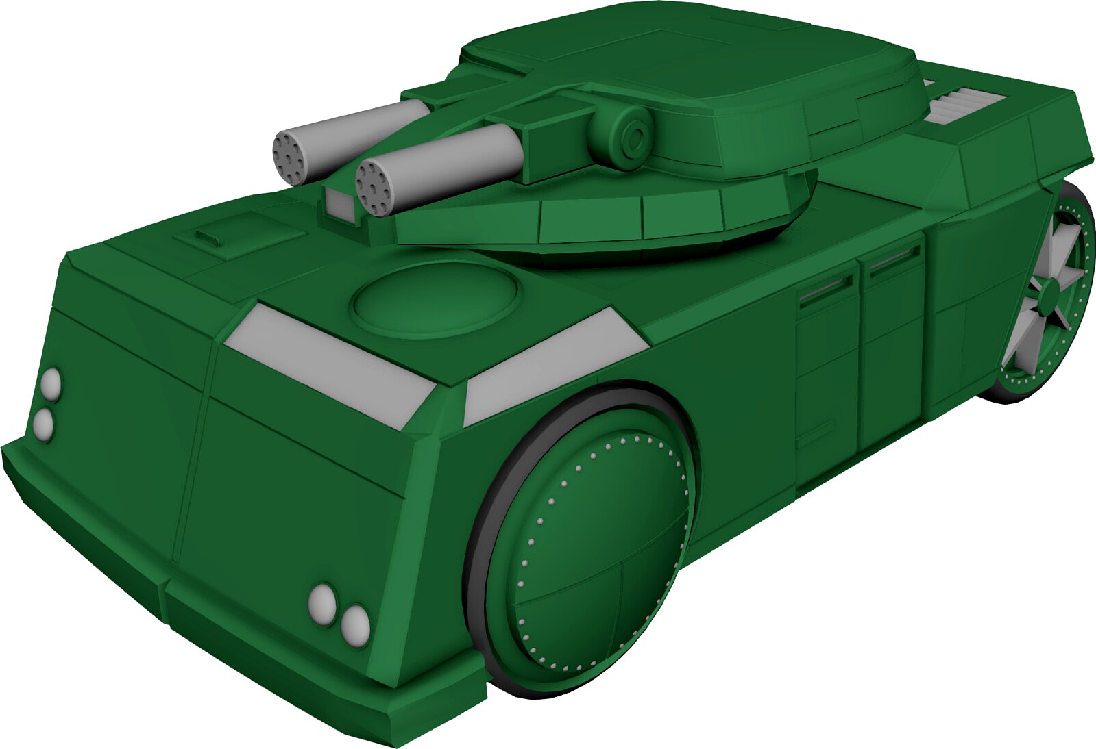 Wheeled APC