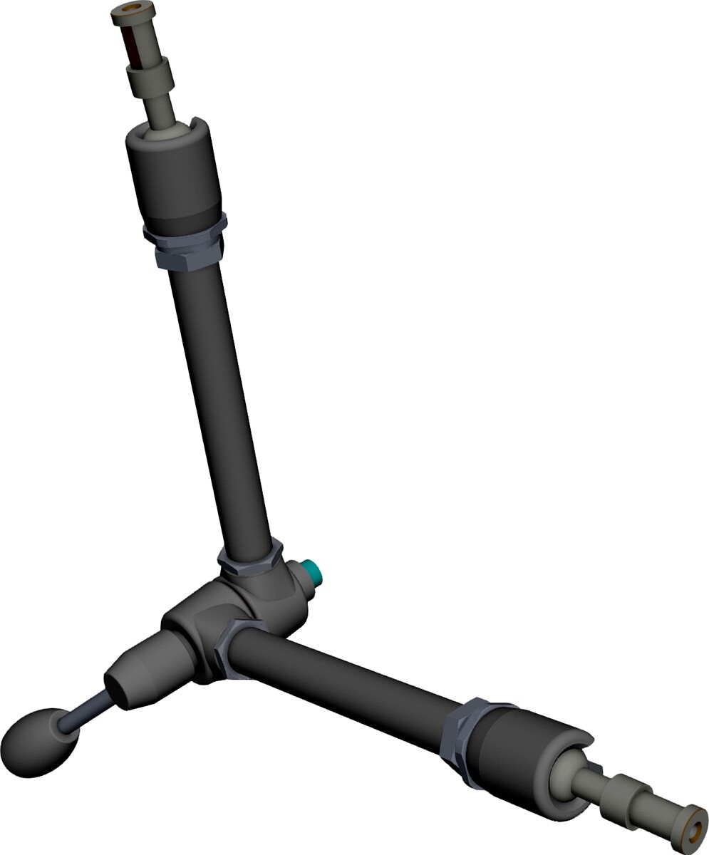 Manfrotto Articulated Arm MA143 3D CAD Model