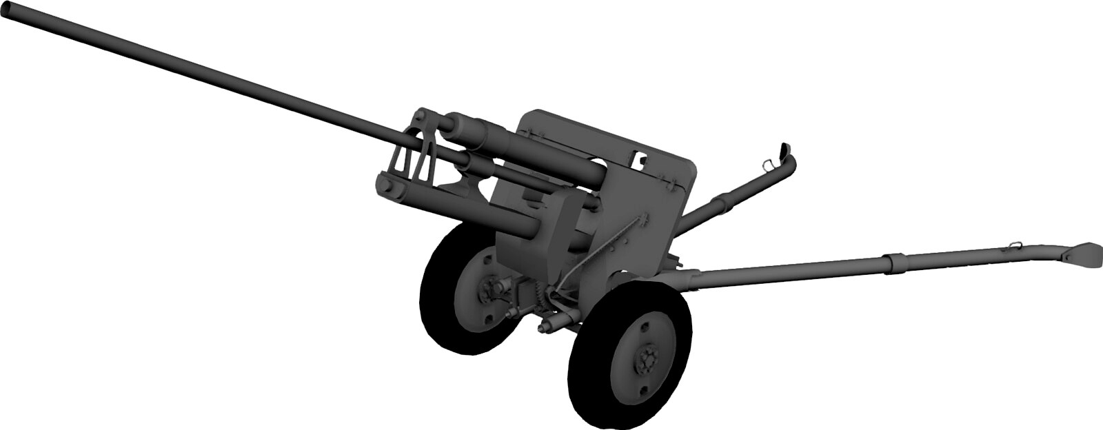 ZiS-2 57mm Anti-Tank Gun M1943
