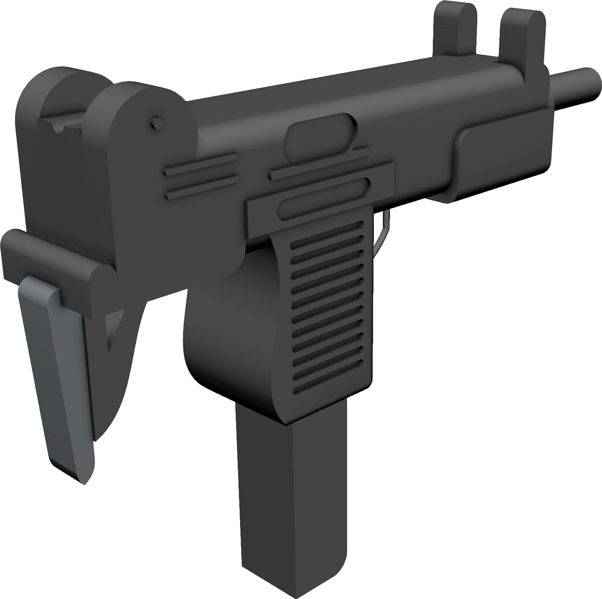 Uzi 3D CAD Model
