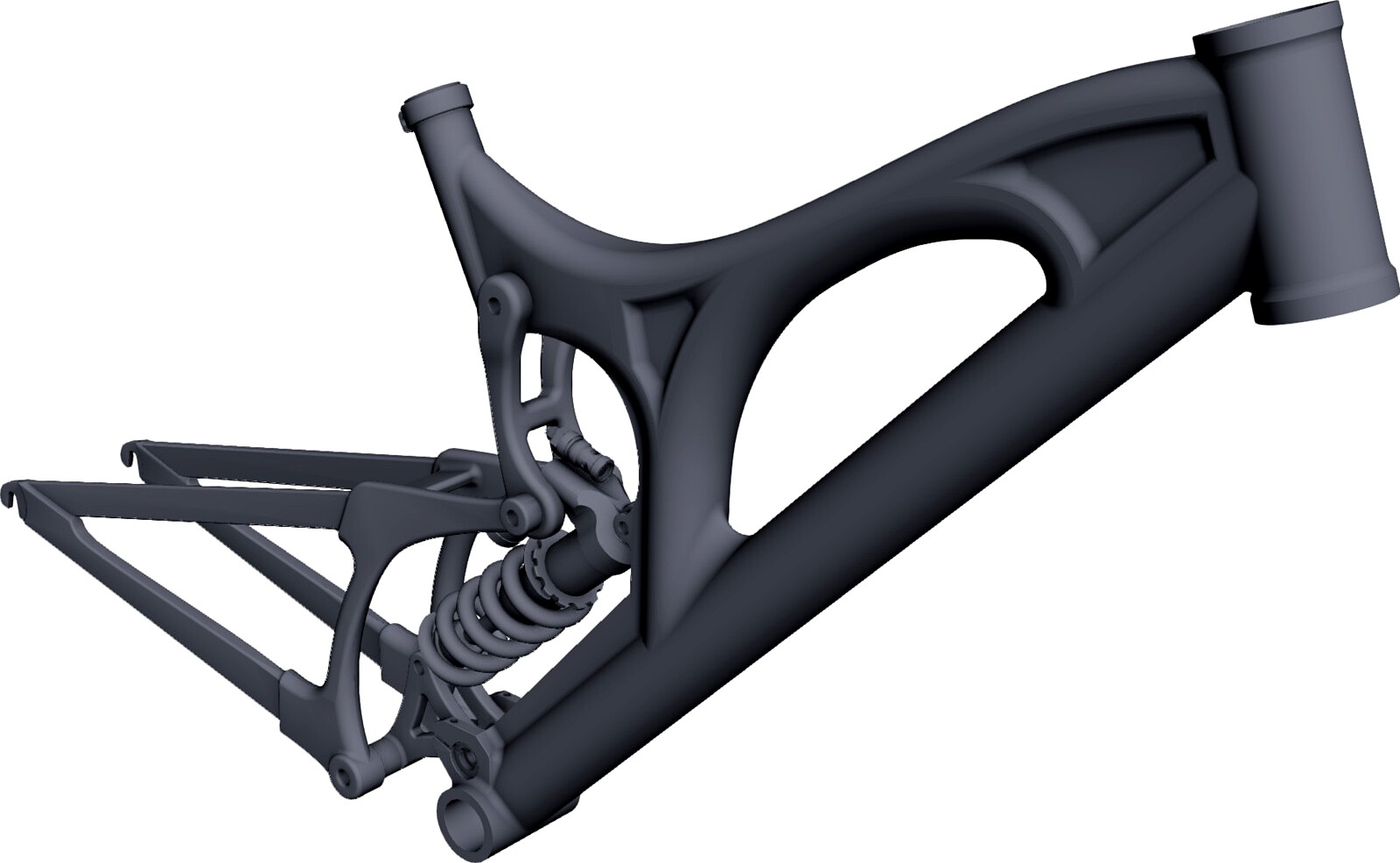 Santa Cruz V10 Frame 3D CAD Model