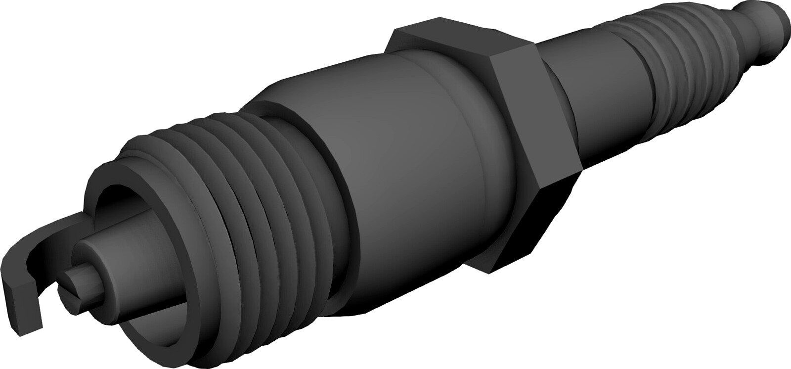 Sparkplug 3D CAD Model
