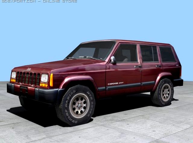 Jeep Cherokee 3D Model