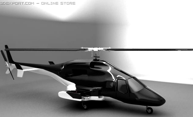 Airwolf 3D Model