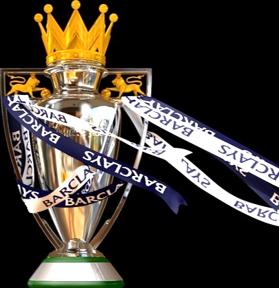 English Premier League Trophy with Fabric Animatio