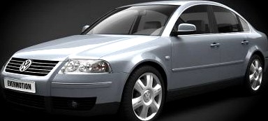 Volkswagen Passat B5 3D Model