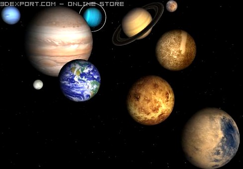 Solar System 3D Model