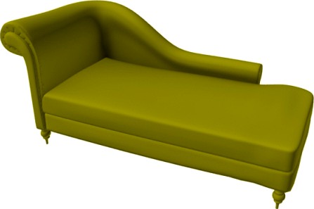 Download free Chaise lounge 3D Model