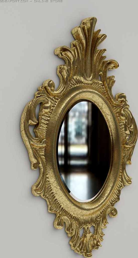Classic mirror 3D Model
