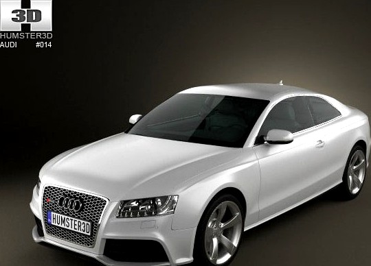 Audi RS5 2011 3D Model