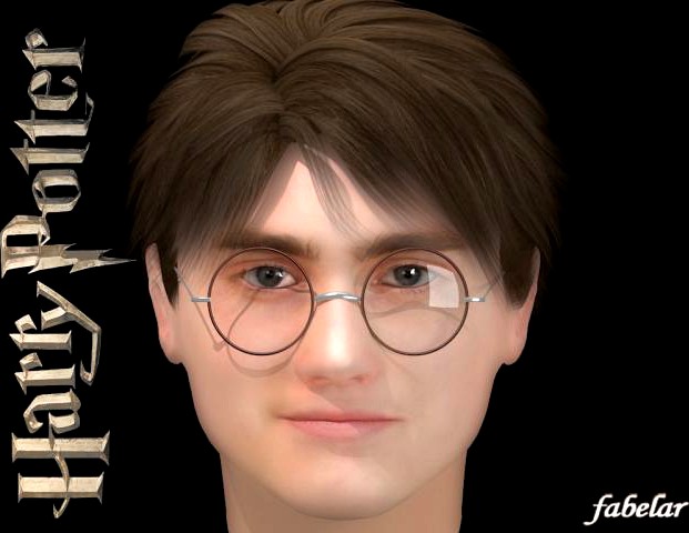 Harry Potter 3D Model