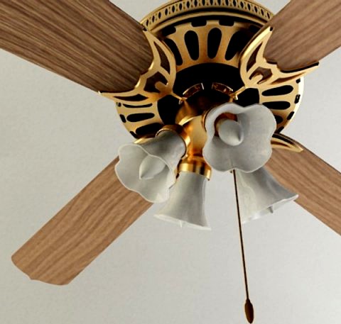 Ceiling fan 3D Model