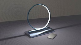 Loop Lamp - LED strip based wall or table lamp