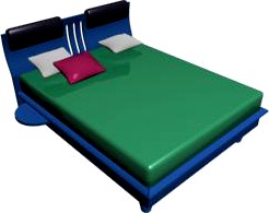 Bed 3D Model