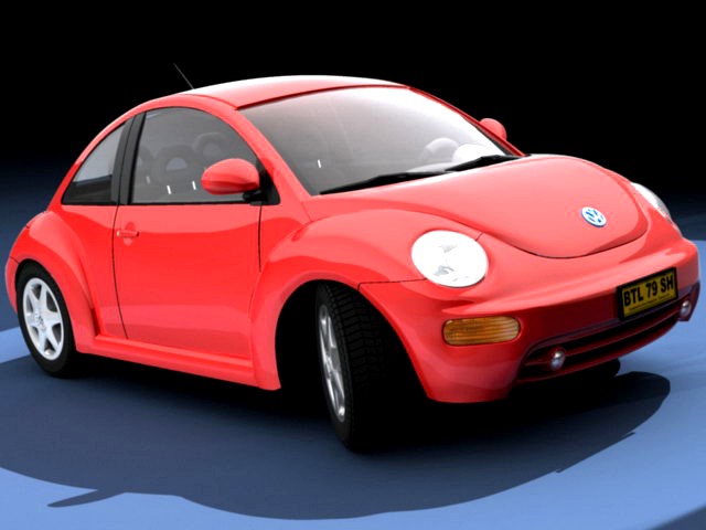 Beetle - Volkswagen 3D Model