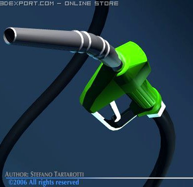 Gas nozzle 3D Model