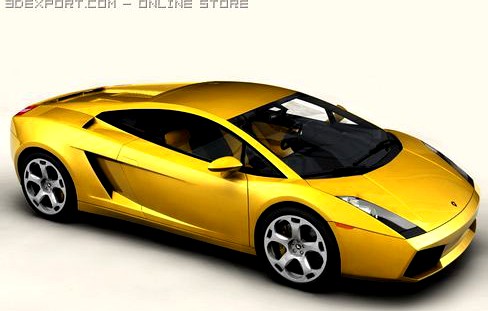 Lamborghini Gallardo 3D Model