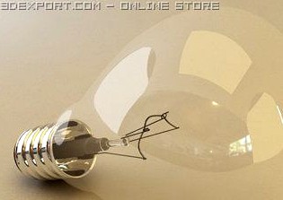 Light Bulb 3D Model