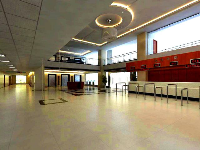 Lobby 046 3D Model