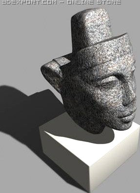 Bust of queen Nefertiti 3D Model