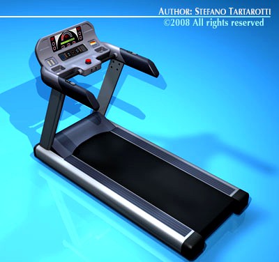 Treadmill 3D Model