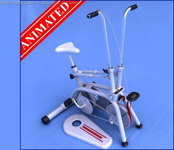 Cycling Machine 3D Model