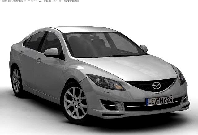 2008 Mazda6 3D Model