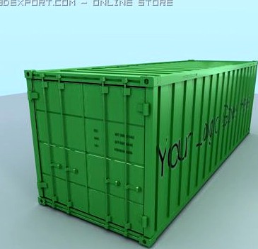Container 3D Model