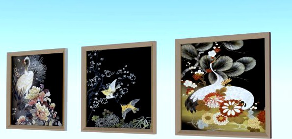 Picture Frames 3D Model