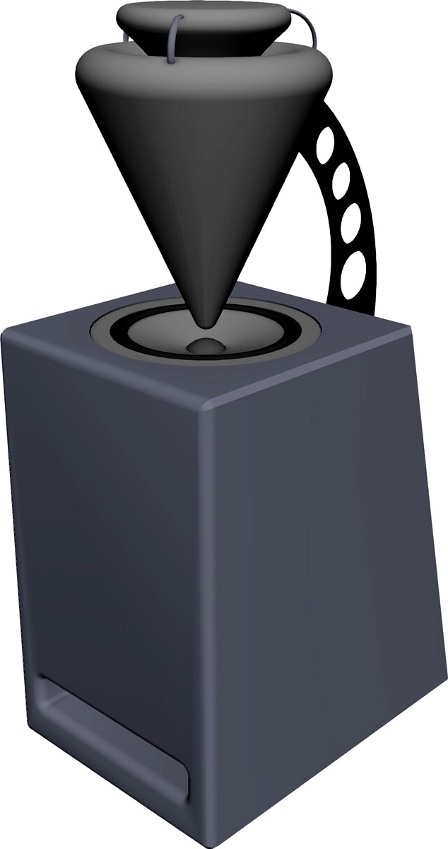 Surround Speaker Prototype 3D CAD Model
