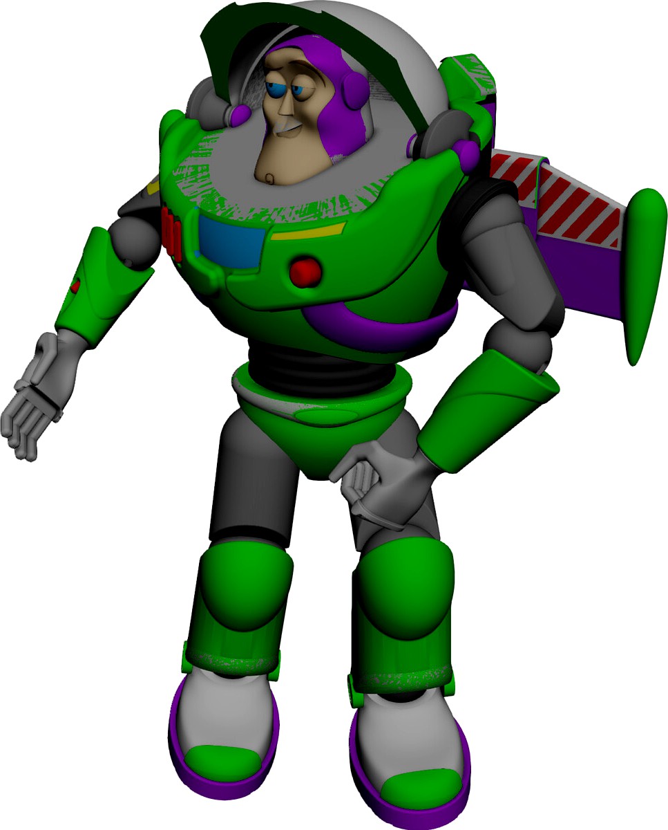 Buzz Lightyear 3D CAD Model