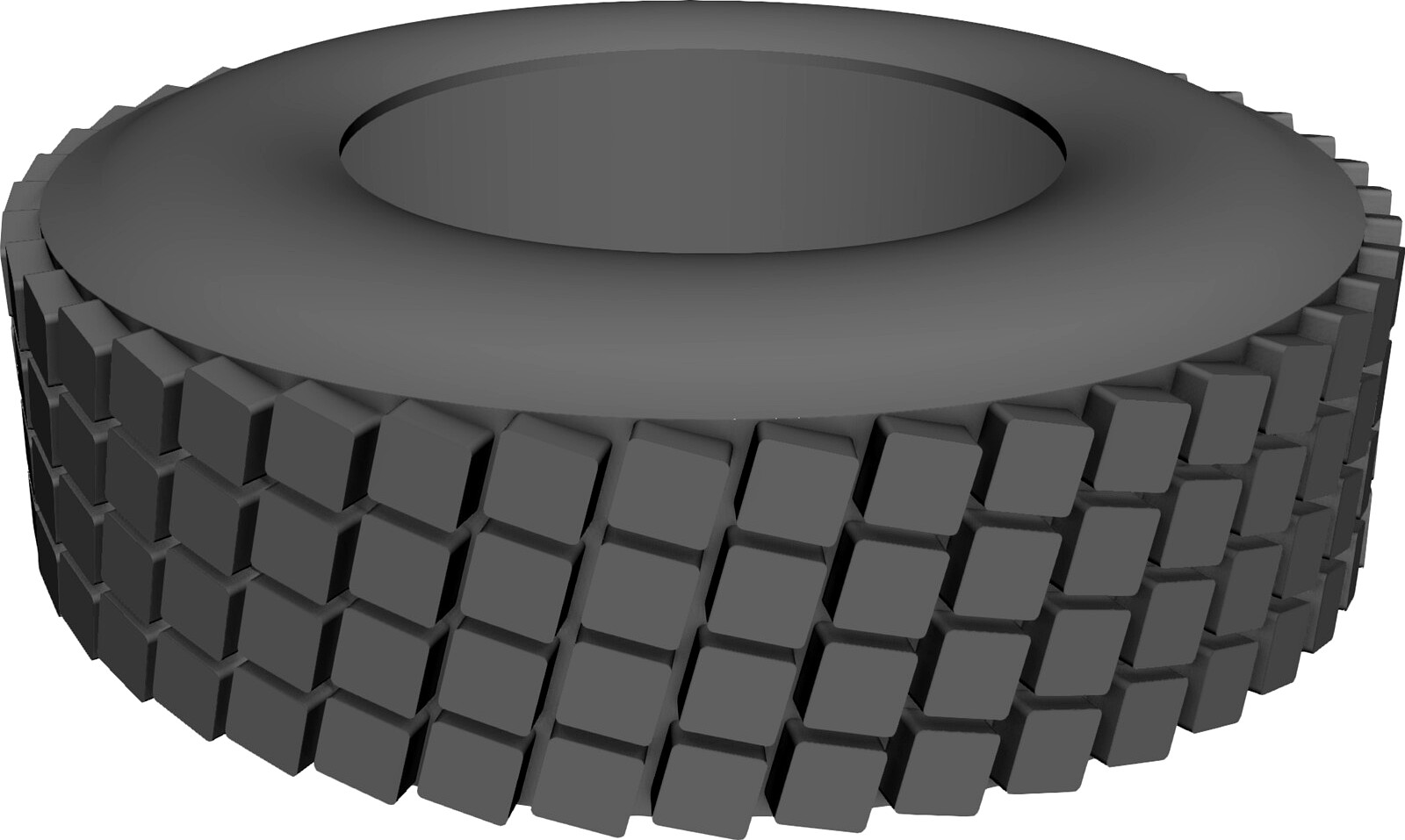 Wheel Tire 3D CAD Model