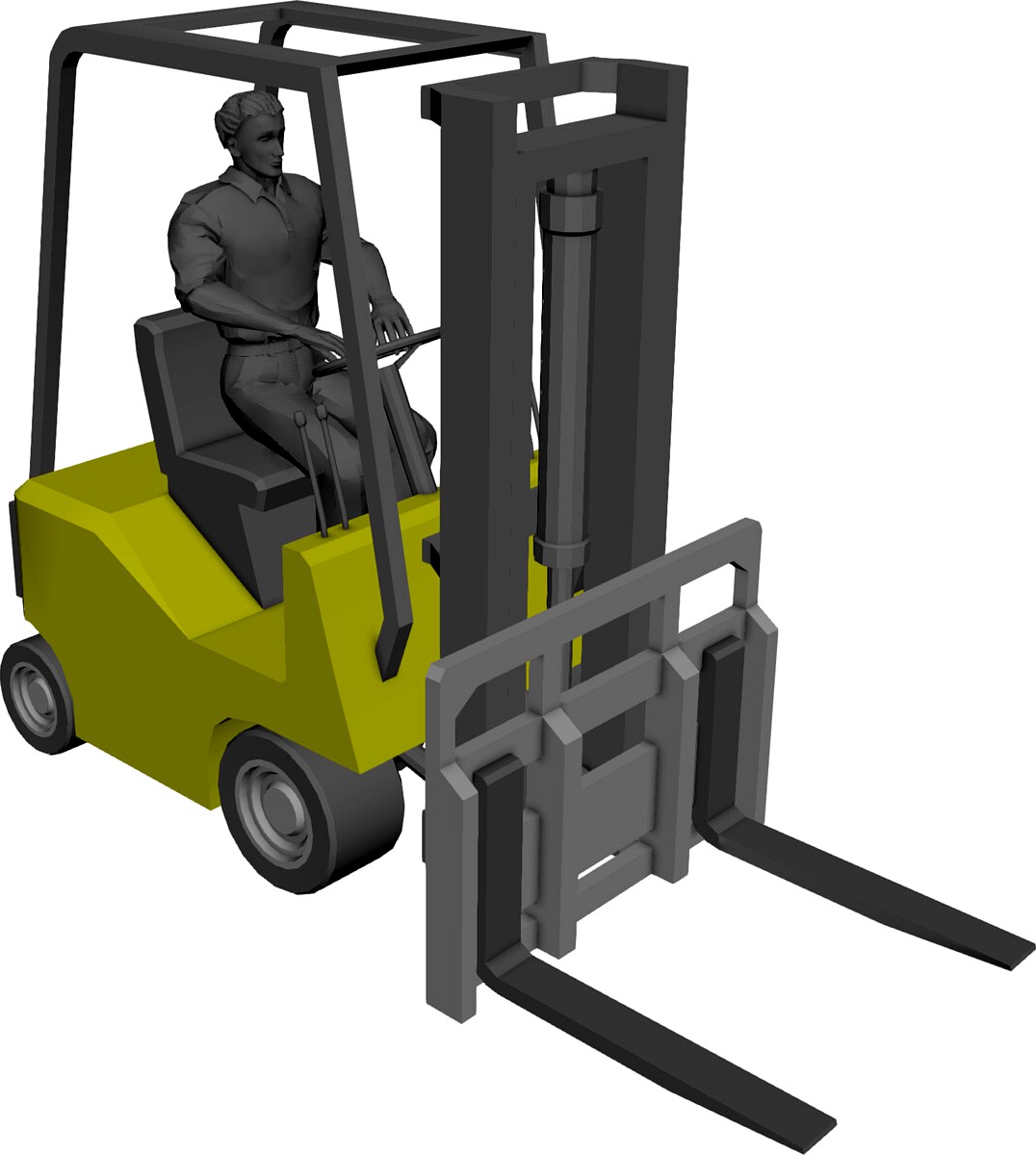 Forklift with Operator