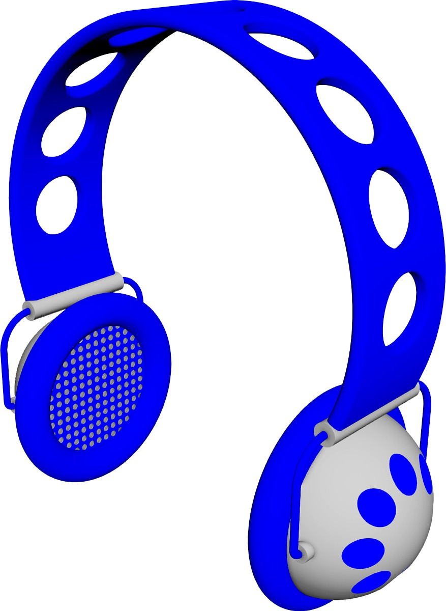 Headphones 3D CAD Model