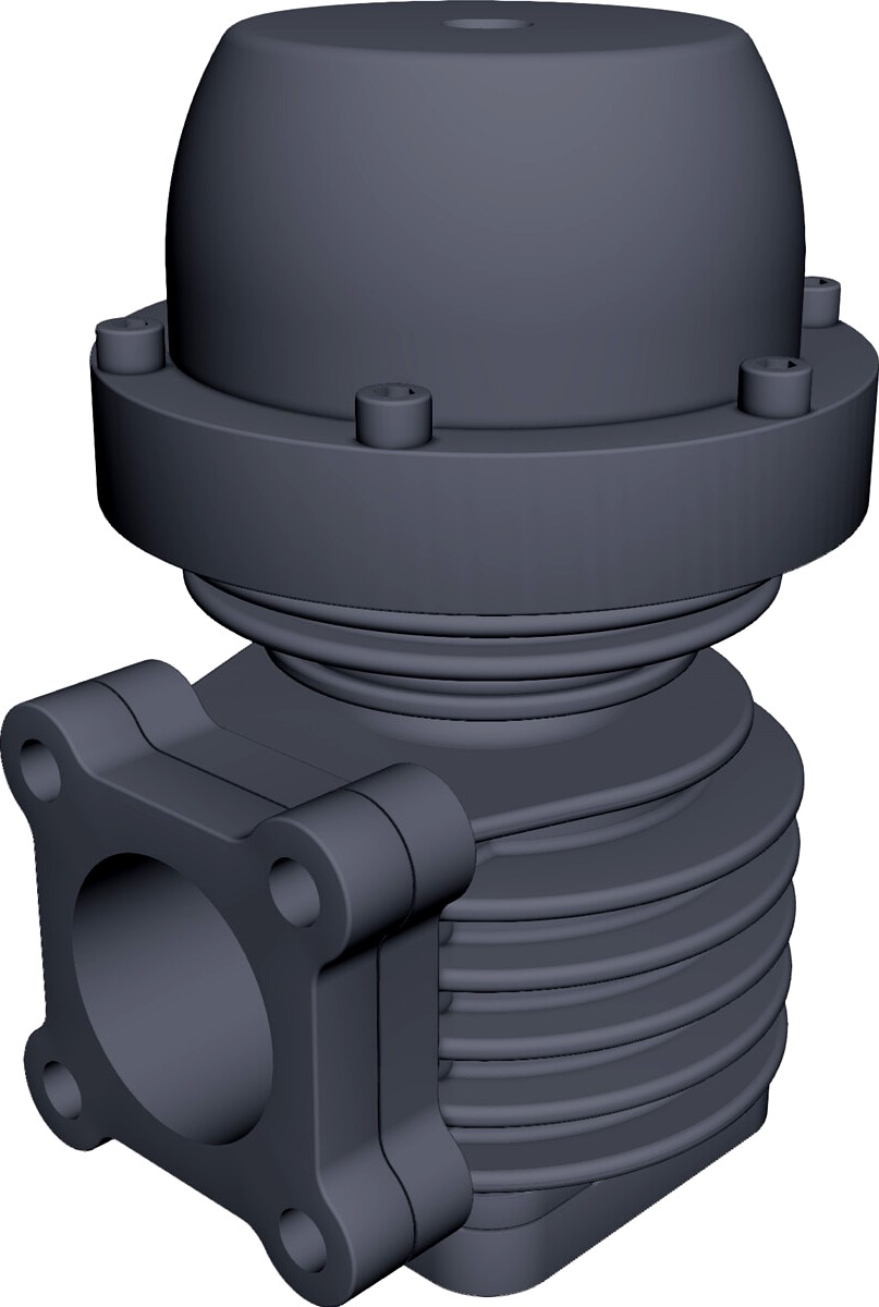 Wastegate 45mm 3D CAD Model