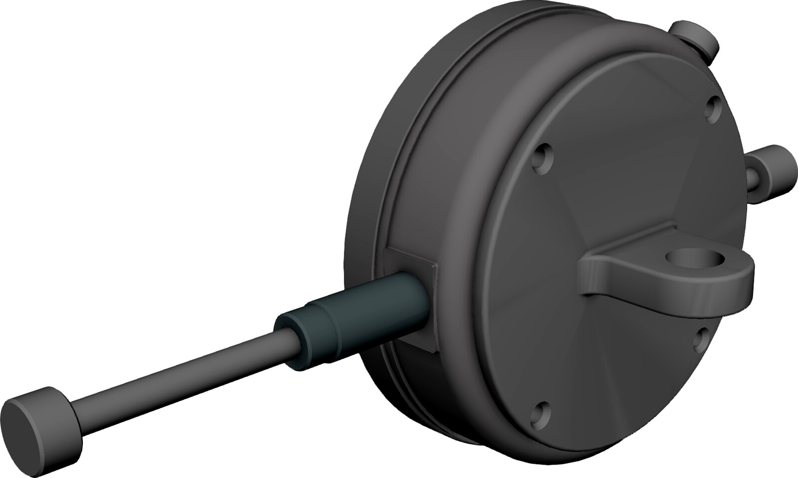 Plunger Dial Indicator 3D CAD Model