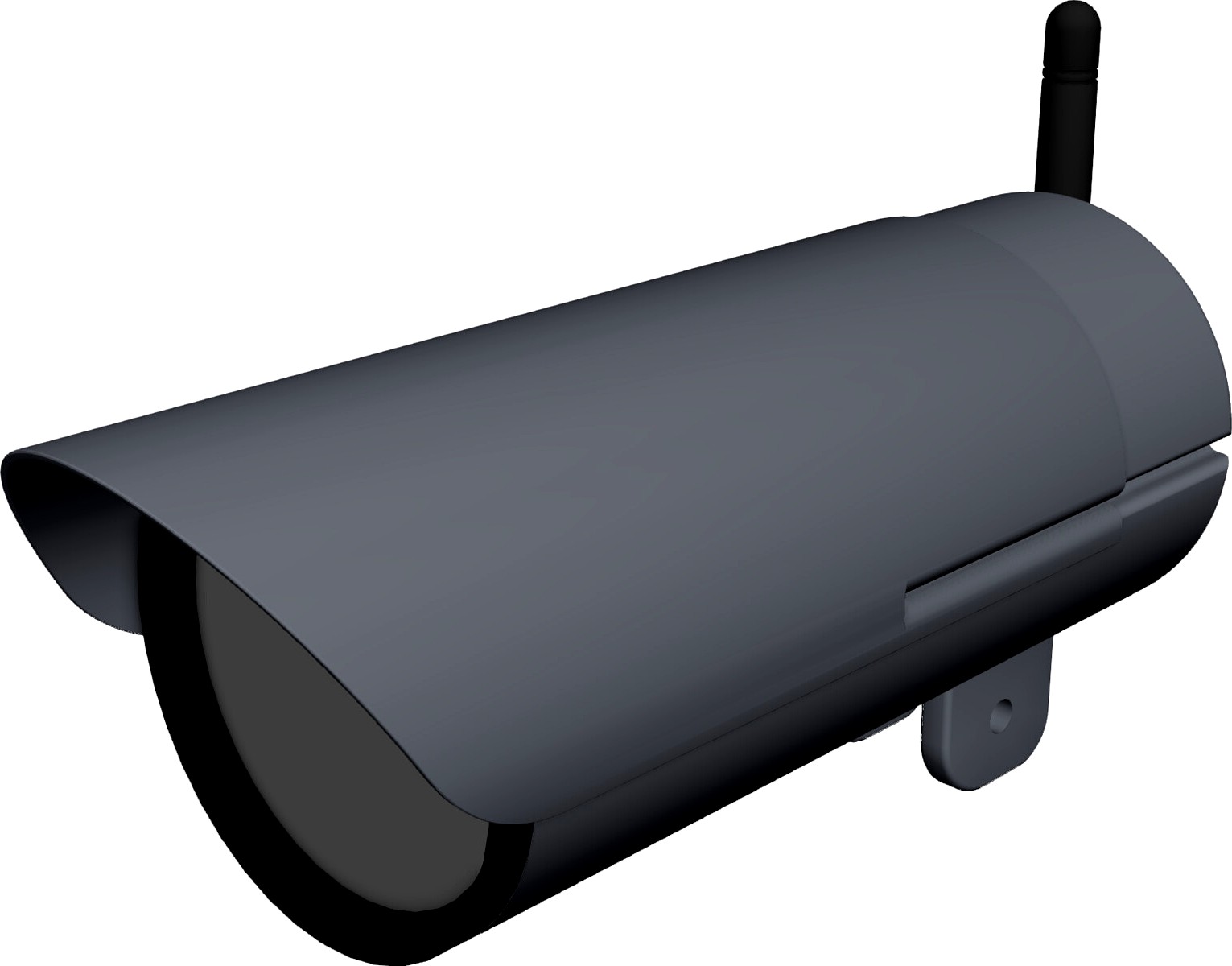 CCD Camera 3D CAD Model