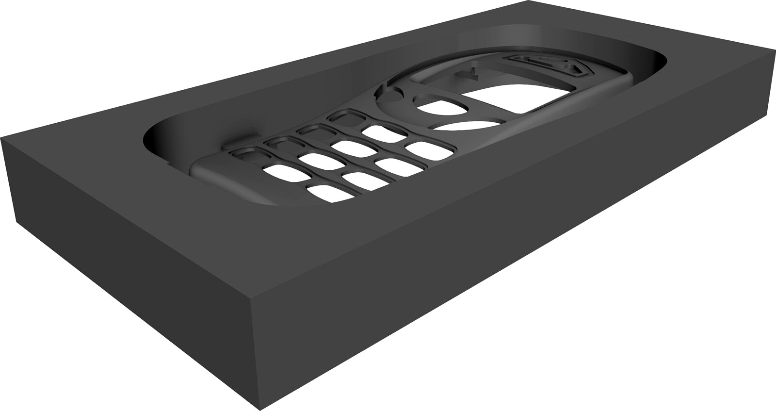 Nokia Phone Mold 3D CAD Model