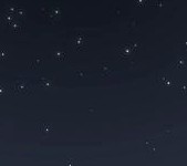 procedural night sky with stars