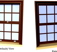 Double Hung Drop Sash Window